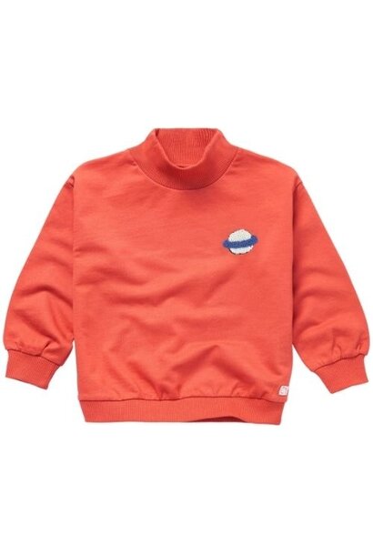 Sproet & Sprout sweatshirt turtle neck grenadine | trui