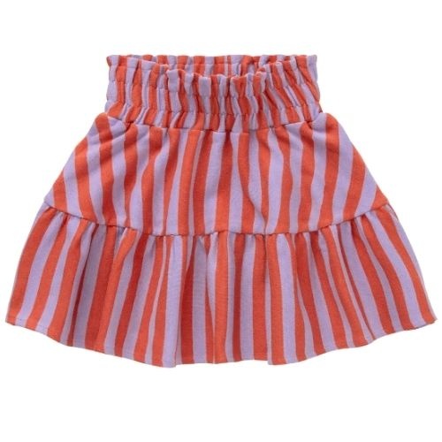 Sproet & Sprout smock skirt stripe lavender | rok-1