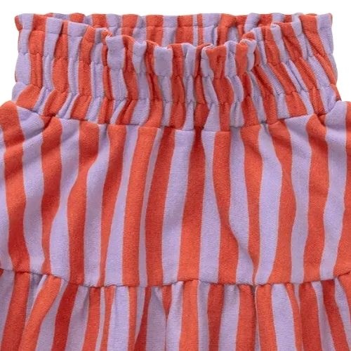 Sproet & Sprout smock skirt stripe lavender | rok-4