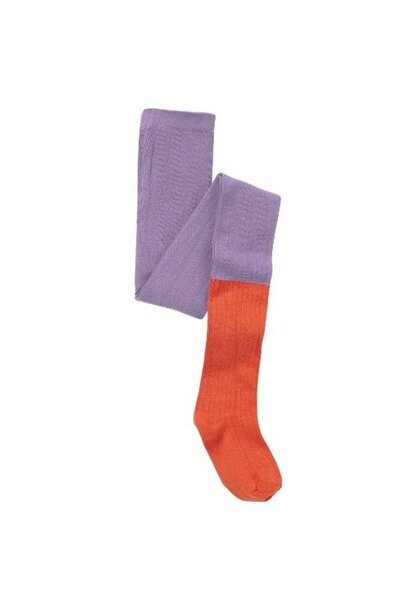 Sproet & Sprout tights colourblock lavender | maillot