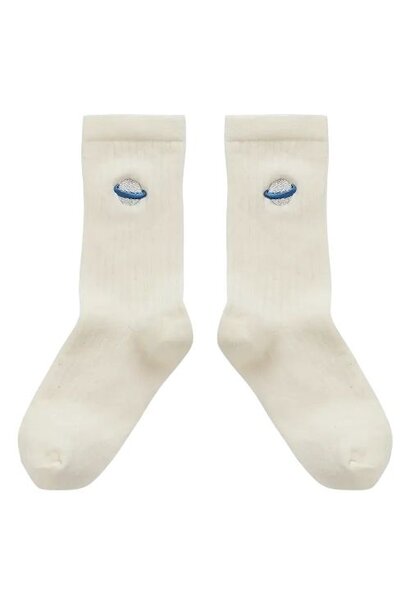 Sproet & Sprout sport socks saturn ivory | sokken