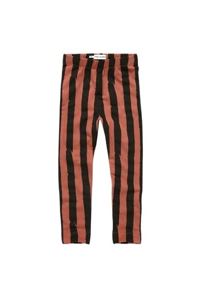 Sproet & Sprout winter legging painted stripe macaron | broek