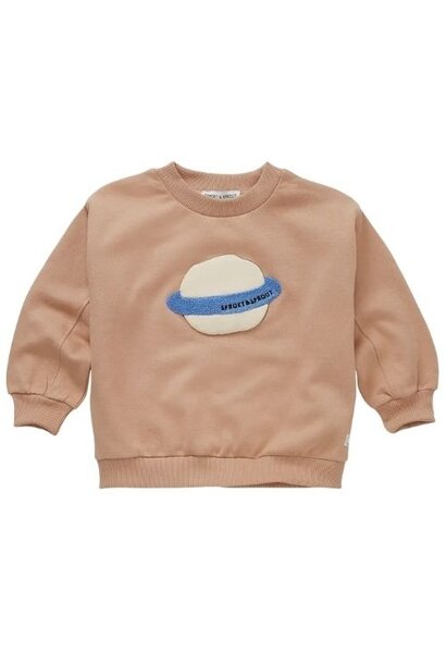 Sproet & Sprout sweatshirt saturn praline | trui