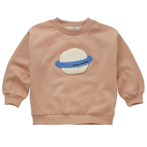 Sproet & Sprout sweatshirt saturn praline | trui-1