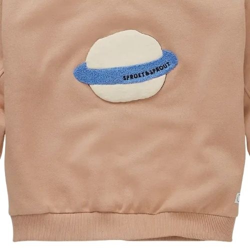 Sproet & Sprout sweatshirt saturn praline | trui-5