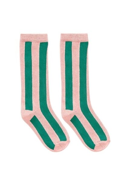 Sproet & Sprout socks stripes peach parfait | sokken