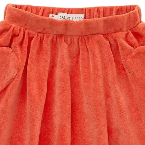 Sproet & Sprout skirt heart pockets grenadine | rok-4