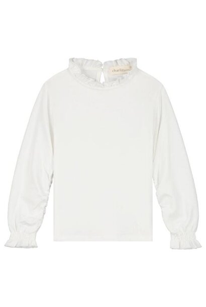 Charlie Petite juniper longsleeve ecru | top
