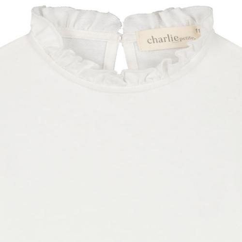 Charlie Petite juniper longsleeve ecru | top-2