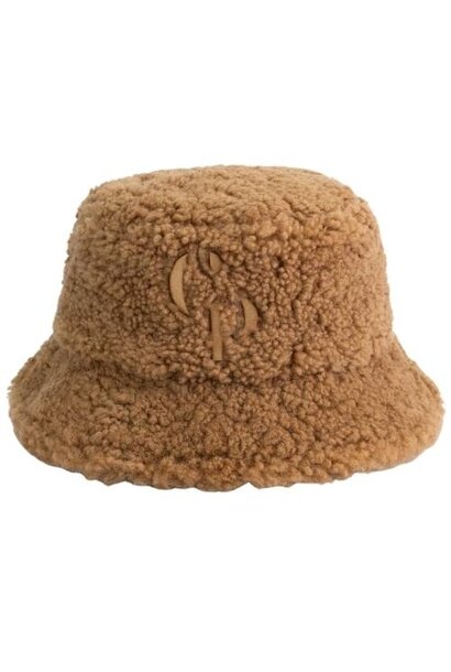Charlie Petite niko bucket hat camel | hoed