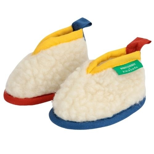 Bobo Choses x binibamba booties offwhite | slofjes-1