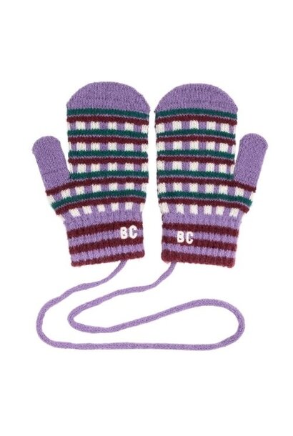 Bobo Choses bobo choses jacquard mittens multicolor | wanten