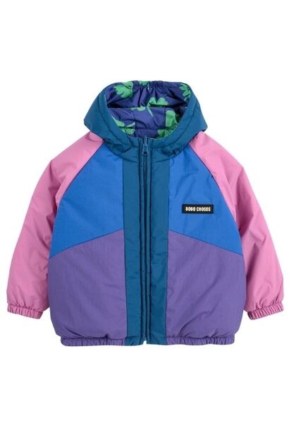 Bobo Choses baby lucky clover all over reversible jacket multicolor | jas