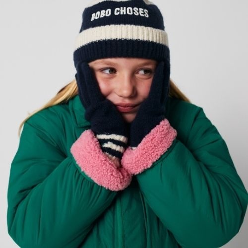 Bobo Choses bc navy gloves midnight blue | handschoenen-3