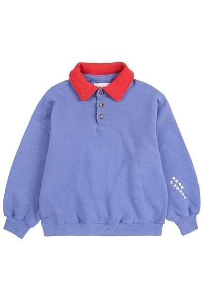 Bobo Choses “bobo choses” polo sweatshirt purple | trui