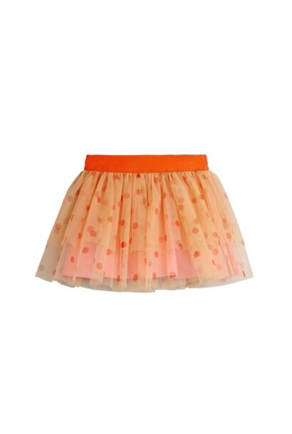 Mini Rodini dotted tulle skirt pink | rok