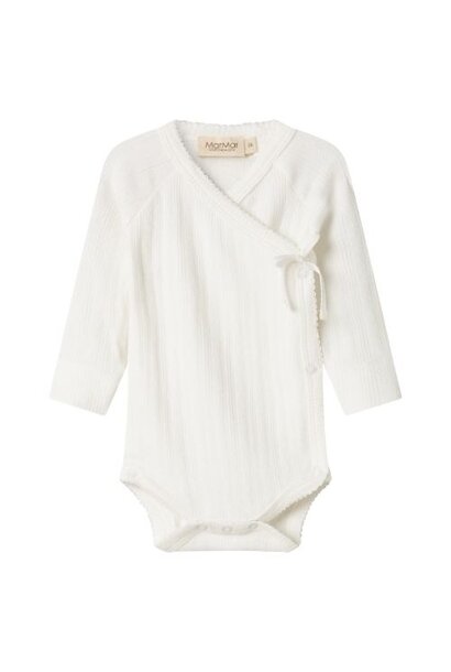 MarMar Copenhagen belita pointelle gentle white | romper