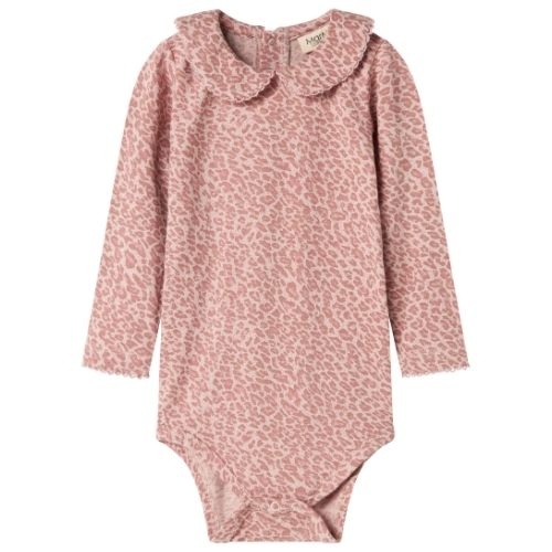 MarMar Copenhagen becka leopard rose dust leo | romper-1
