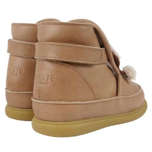 Donsje abbus shoes christmas bear nutmeg leather | peuter schoenen-5