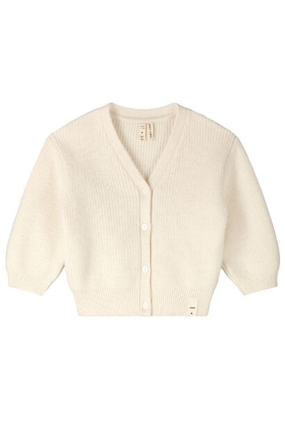 Gray Label baby knitted cardigan cream | vest