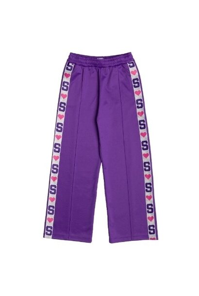 Salty Stitch track pants purple | broek