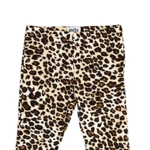 Salty Stitch flared legging panther | broek-2
