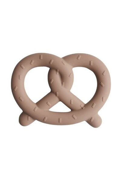 Mushie teether pretzel | bijtring