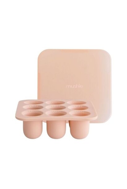 Mushie fresh food feeder tray blush | diepriesbakje