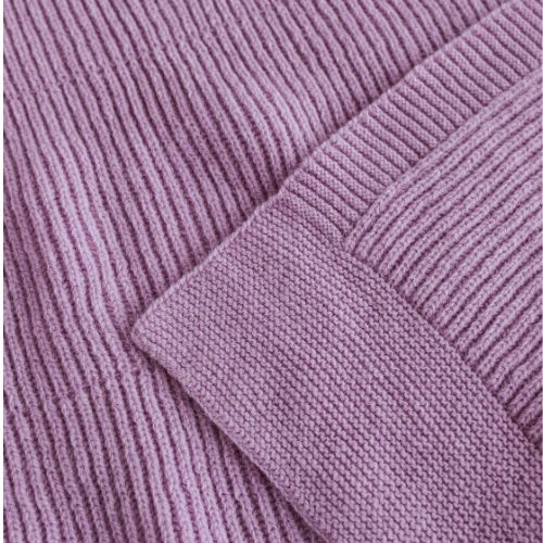 Hvid blanket gaston lavender | dekentje-7