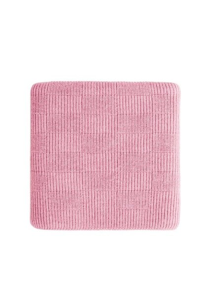 Hvid blanket ivy cotton candy | dekentje