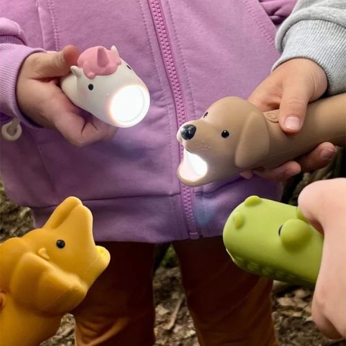 Rabbit & Friends cat silicone flashlight | zaklamp-3