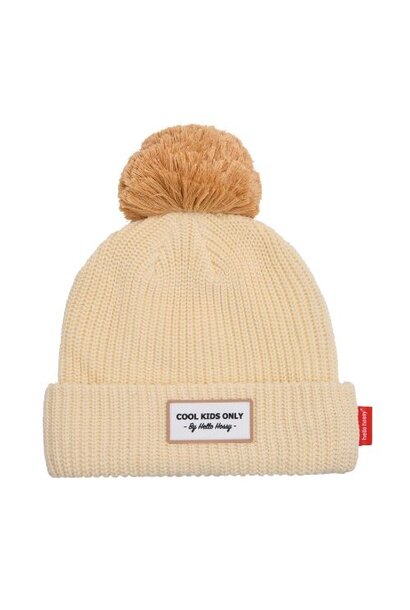 Hello Hossy beanie block sandy | muts