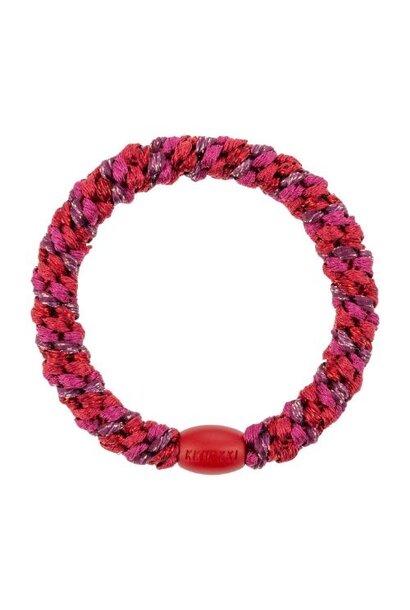 Kknekki haarelastiekje mix light bordeaux grape glitter | hair tie