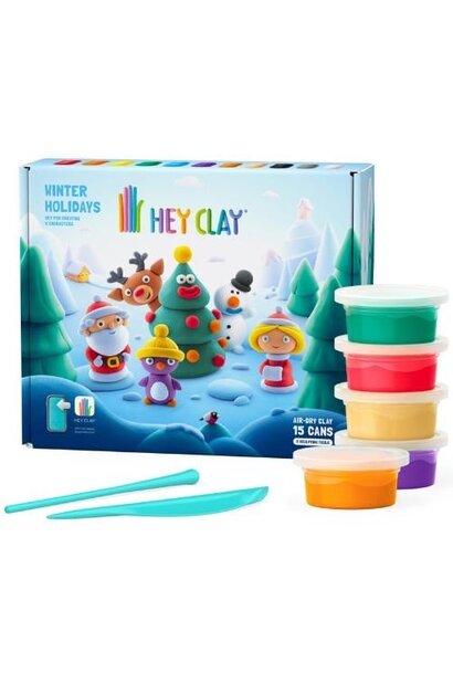 Hey Clay winter holidays limited edition | boetseerklei