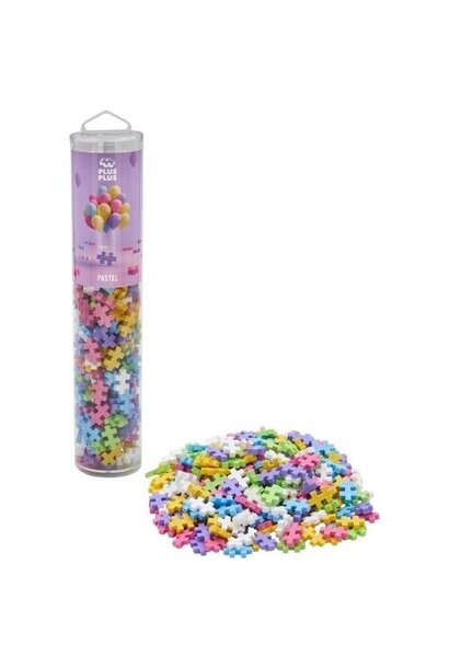 Plus-Plus pastel mix 240 stuks tube