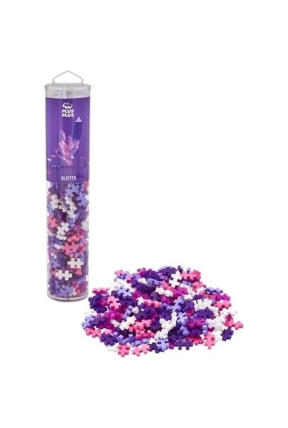 Plus-Plus tube glitter 240 stuks