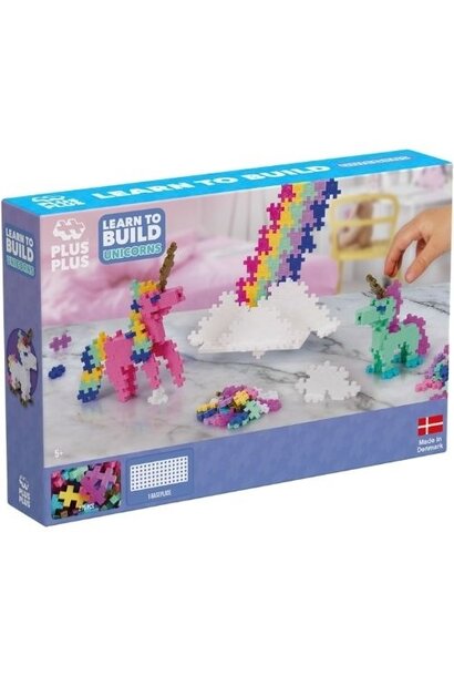 Plus-Plus learn to build eenhoorn 275 stuks