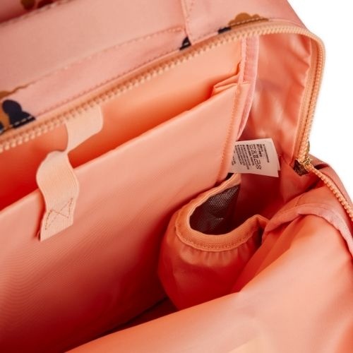 Mini Rodini doggies aop school aop backpack pink | rugzak-4