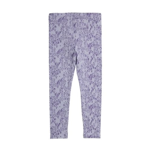 Mini Rodini mini leopard aop leggings purple | broek-3