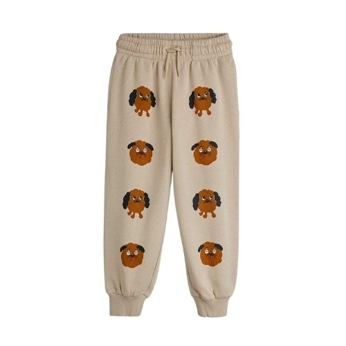 Mini Rodini doggies sp sweatpants grey | broek-1