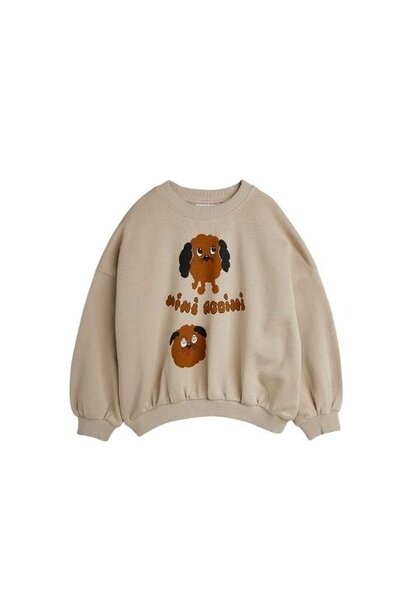 Mini Rodini doggies sp sweatshirt grey | trui