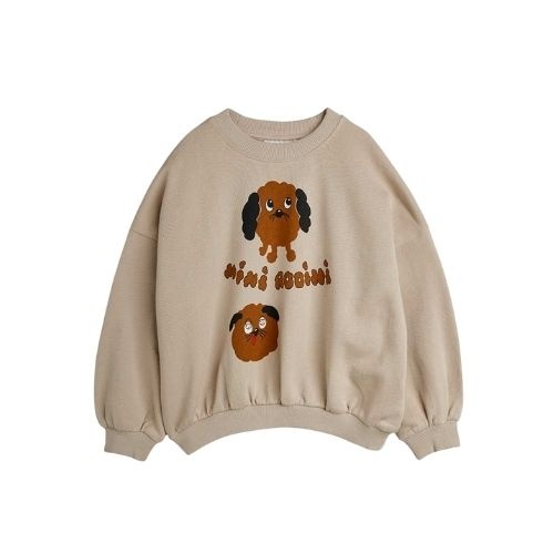 Mini Rodini doggies sp sweatshirt grey | trui-1