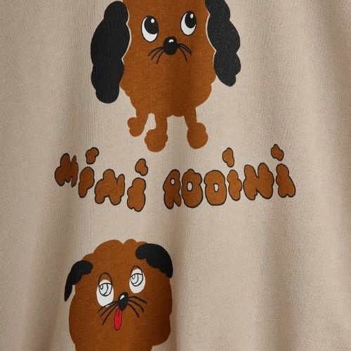 Mini Rodini doggies sp sweatshirt grey | trui-4