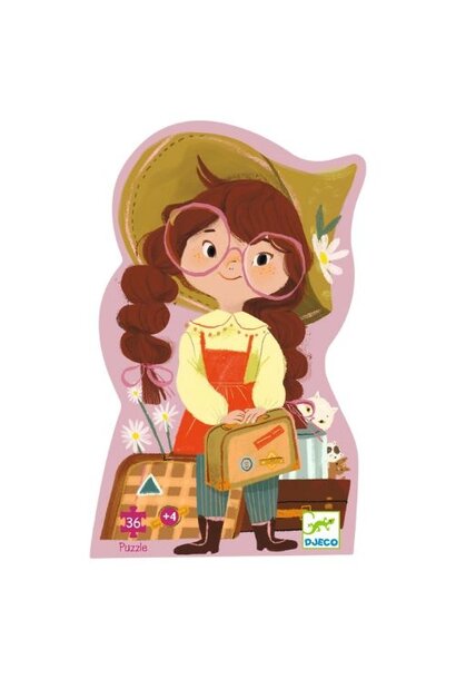 Djeco legpuzzel in luxe doos mia's reis - 36 stukjes | puzzel