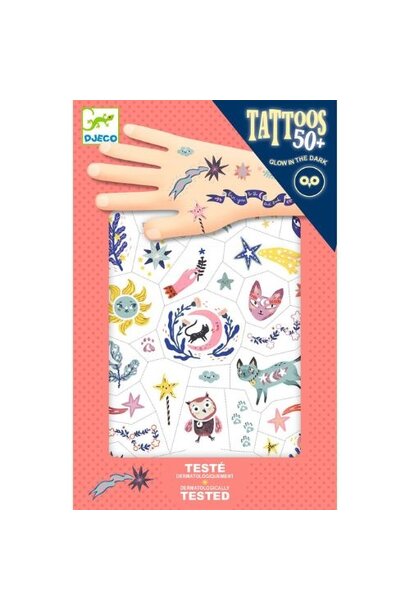 Djeco 2x tattoo vel sweet dreams | plaktattoo