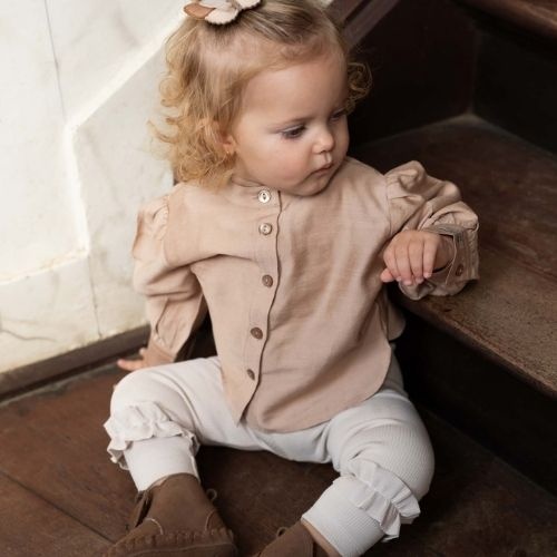 Donsje marit leggings soft sand | broek-2