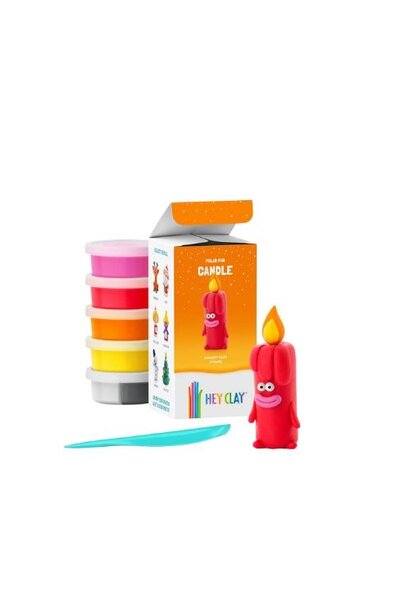 Hey Clay winter holidays candle - 5 cans | boetseerklei