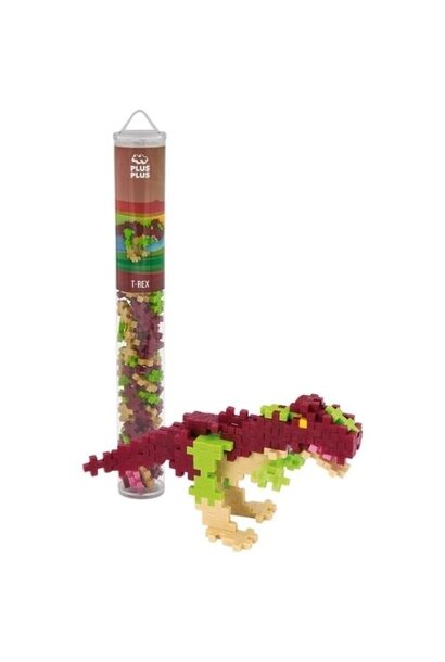 Plus-Plus t-rex 100 stuks tube | bouwspeelgoed