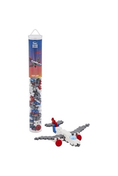 Plus-Plus vliegtuig 100 stuks tube | bouwspeelgoed