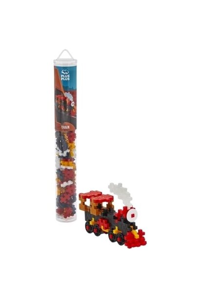 Plus-Plus trein 100 stuks tube | bouwspeelgoed